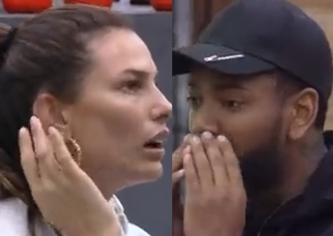 Nego do Borel detona aparência das orelhas de Dayane e modelo se irrita