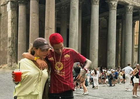 Oruam e namorada curtem viagem romântica pela Europa; fotos