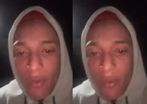 Oruam xinga delegado e apedreja carro da polícia após ter casa cercada; vídeos