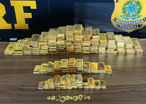 Motorista é preso após PRF encontrar R$ 62 milhões em ouro dentro de carro em Boa Vista