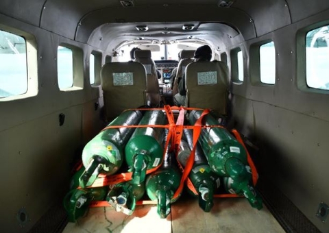 Covid: Amazonas recebe oxigênio para atender pacientes vindos de Rondônia
