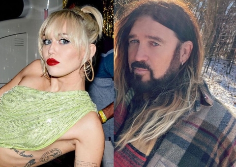 Pai de Miley Cyrus xinga filha durante briga com ex-mulher: "aquele demônio é uma vadi*"