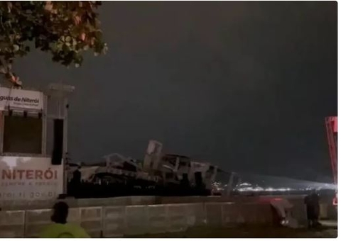 Palco de show de Marisa Monte desaba em Niterói