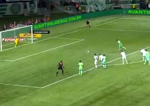 Com gol de Dudu e passe de Endrick, Palmeiras vence e fica perto do título