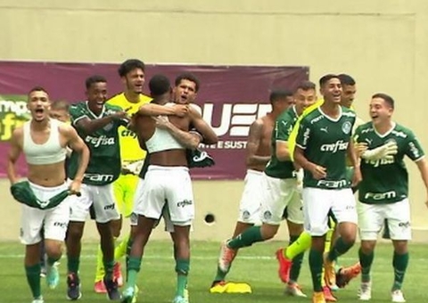 Palmeiras bate o Flamengo nos pênaltis e conquista a Copa do Brasil Sub-20