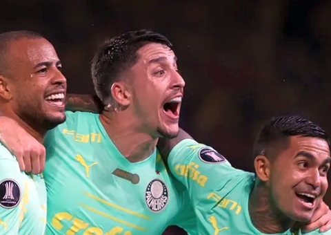 Palmeiras goleia o Pereira fora e já pensa na semifinal da Libertadores