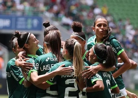 Palmeiras goleia o Real Ariquemes no Brasileirão feminino