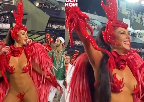 Apesar de regra, Paolla Oliveira confirma que quer continuar como rainha da Grande Rio