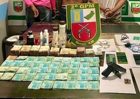 Grupo é preso após invadir casa no Amazonas e roubar mais de R$ 98 mil