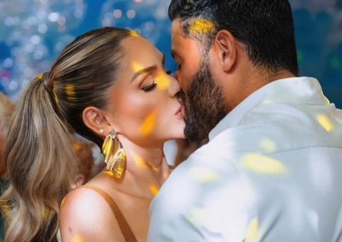 Hulk Paraíba comemora 6 anos com Camila: “agradecer a Deus por nossa história"