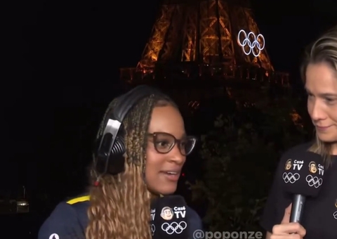 Rebeca revela que Biles tentou descobrir qual série ela faria na final; vídeo