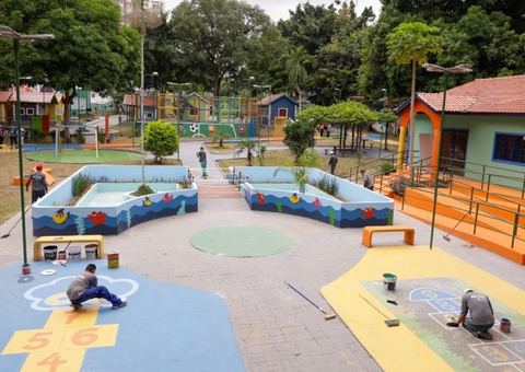 Revitalizado, Parque Cidade da Criança é entregue hoje com evento-teste em Manaus