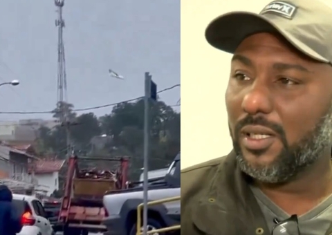 Passageiro chora e abraça funcionário que impediu embarque em voo que caiu em Vinhedo