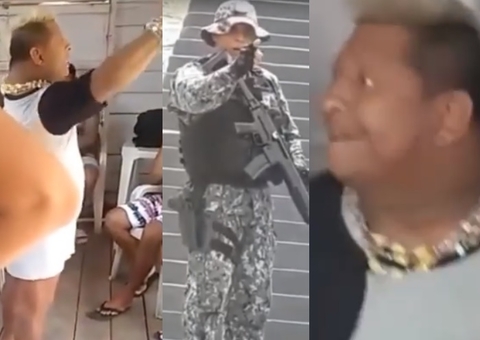 Vídeo: Patixa xinga policiais federais em ação contra garimpeiros no Amazonas e leva 'dura' 