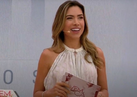 Patrícia Abravanel estreia programa com cenário idêntico ao do ’Encontro’ 