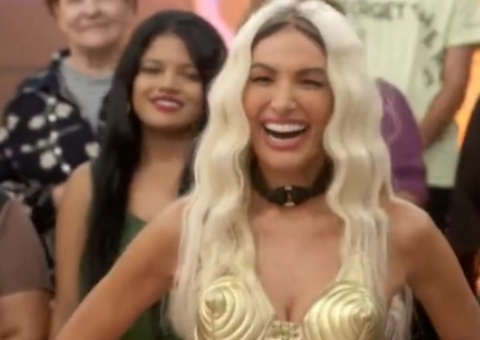 Patrícia Poeta vira Madonna no Encontro e vira meme