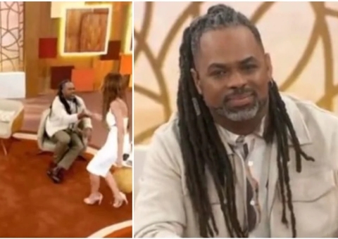 Cumprimento de Patrícia Poeta a Manoel Soares após climão rouba a cena no Encontro; vídeo