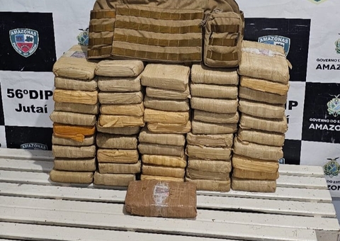 Homem é preso e drogas avaliadas em meio milhão são apreendidas em Jutaí