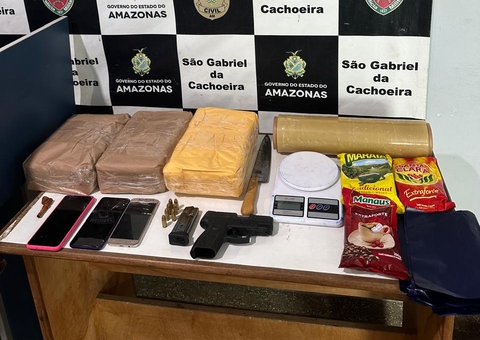 Mulheres e comparsas são presos com drogas e armas em São Gabriel da Cachoeira