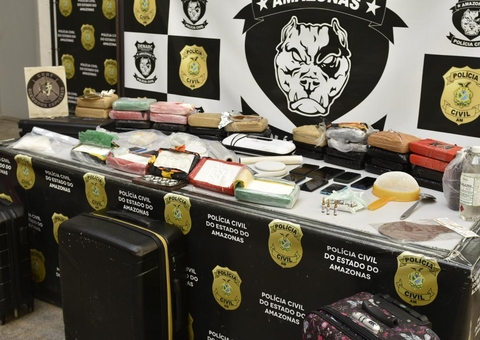 PM e cinco comparsas que atuavam em laboratório de drogas são presos em Manaus