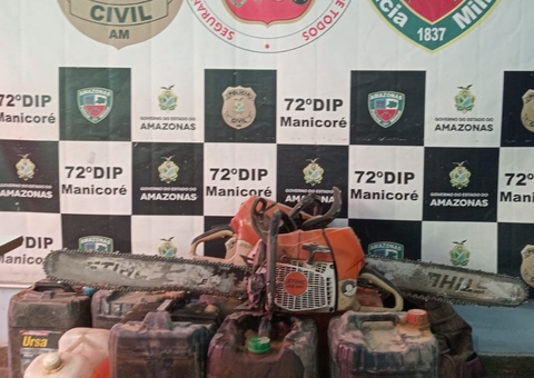 Homens são presos por extração ilegal de madeira em Manicoré