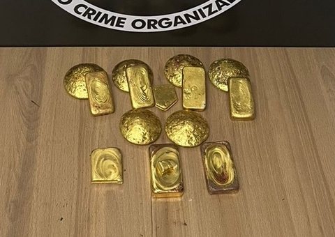 Dupla é presa ao transportar ouro ilegal avaliado em R$ 1,5 milhão do Amazonas para Rondônia