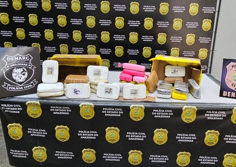 Polícia apreende 31 quilos de drogas avaliados em R$ 400 mil no Centro