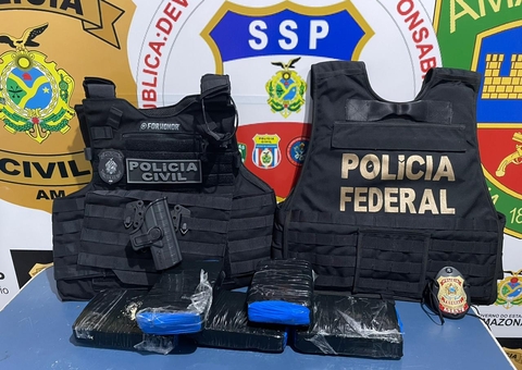 Homem é preso por tráfico de drogas no Amazonas; comparsa fugiu 