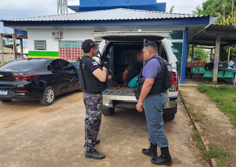Foragido por homicídio no Acre é preso em Pauini