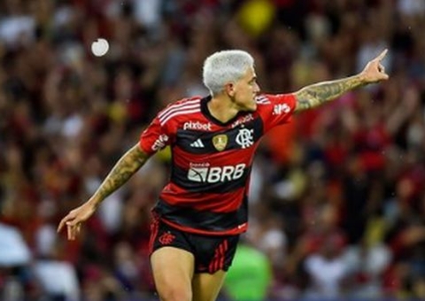 Pedro relatou em boletim que levou tapas de preparador do Fla antes do soco