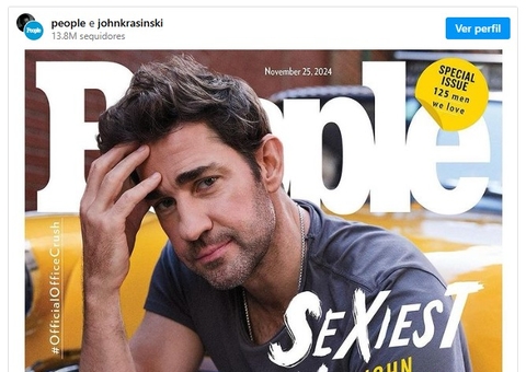 John Krasinski é eleito homem mais sexy do mundo