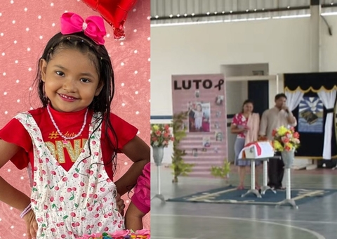 Família dá último adeus à pequena Letícia, vítima de deslizamento de terra em Manacapuru