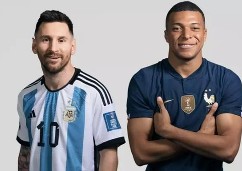 Final vê duelo de números e façanhas Messi x Mbappé
