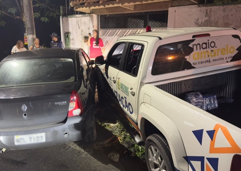 Motorista alcoolizado invade contramão ao tentar fugir de fiscalização do Detran em Manaus