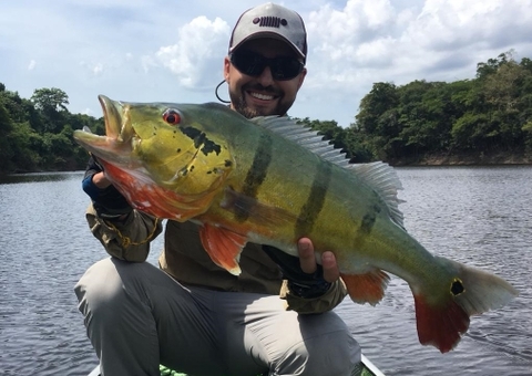 Pesca esportiva é atrativo turístico em São Sebastião do Uatumã, no Amazonas