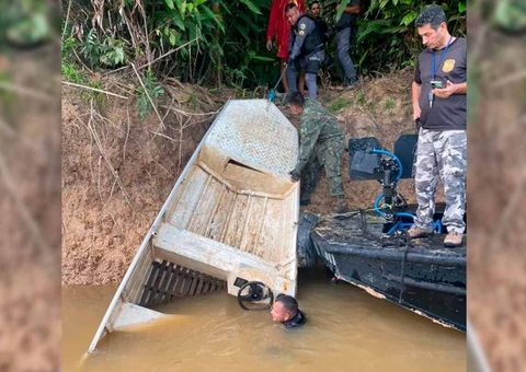 Polícia vai usar lanchas apreendidas para simular mortes de Bruno e Dom no Amazonas