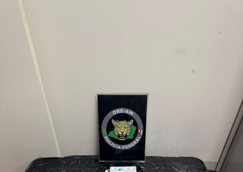 PF prende duas pessoas tentando embarcar com drogas no Aeroporto de Manaus