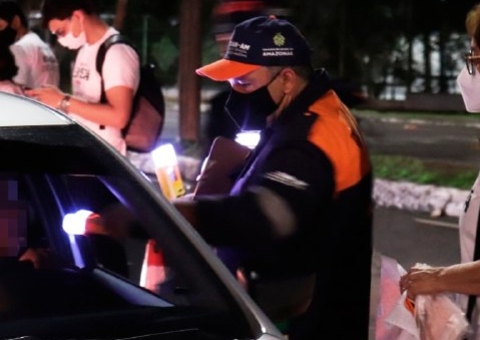 Durante operação 21 motoristas são flagrados sob efeito de álcool ao volante em Manaus