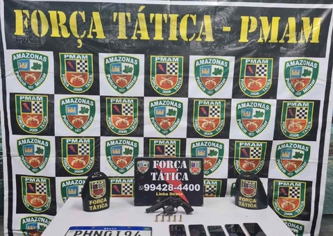 Casal é preso enquanto fazia arrastões por bairros de Manaus