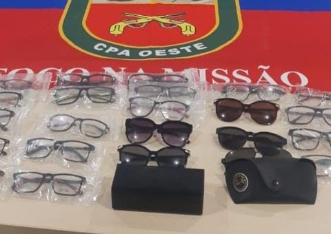 Homem é preso após roubar 25 pares de óculos em Manaus 