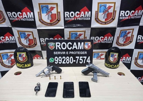 Trio que atacava moradores e fazia arrastões é preso em Manaus