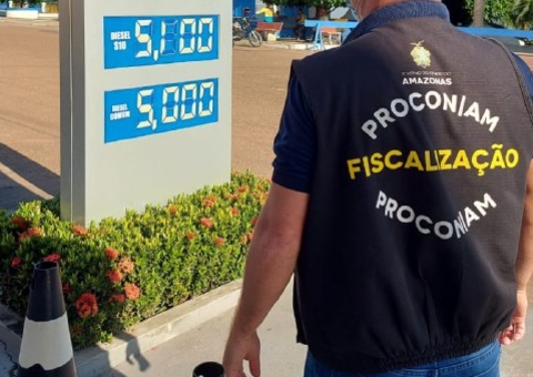 Postos de combustíveis são notificados por aumento de preço no Amazonas
