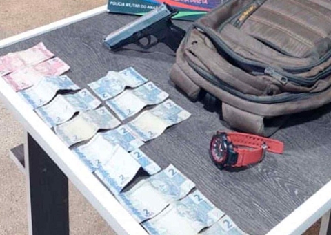 Homem é preso após assaltar ônibus da linha 045 em Manaus 