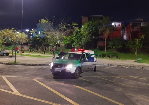 Homem é preso após sofrer acidente durante fuga em Manaus