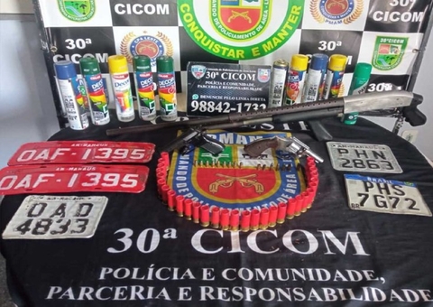 Polícia prende 16 pessoas e recupera seis veículos roubados em Manaus