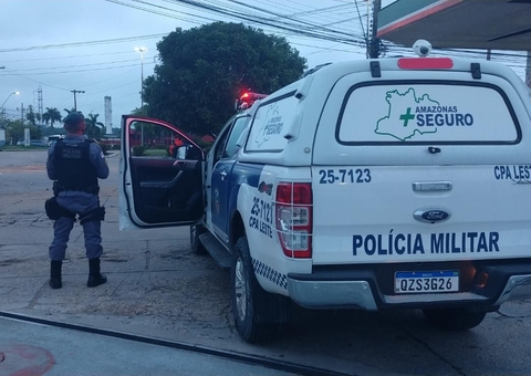 Foragido é preso enquanto 'passeava' tranquilamente em avenida de Manaus 