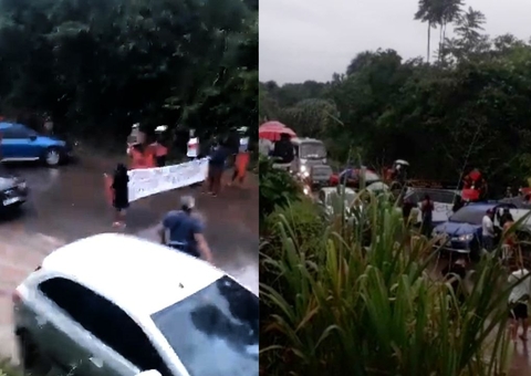 Protesto bloqueia rodovia AM-010 pela terceira vez no Amazonas; Vídeo