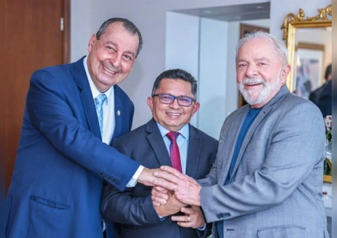 Em reunião com Lula, Sinésio confirma apoio à reeleição de Omar ao Senado