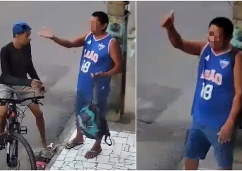 Homem escapa de assalto ao reconhecer ladrão; vídeo