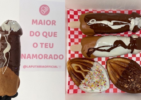 ‘La Putaria’: panqueca em formato de pênis e vagina é sensação em doceria